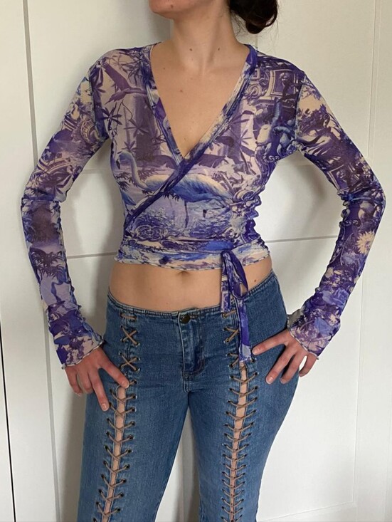 Jean Paul Gaultier Tops - Jean Paul Gaultier Mesh Top